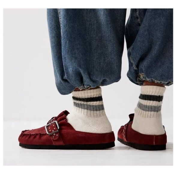 Free People Studded After Riding Mules Size 6 - Picture 3 of 5